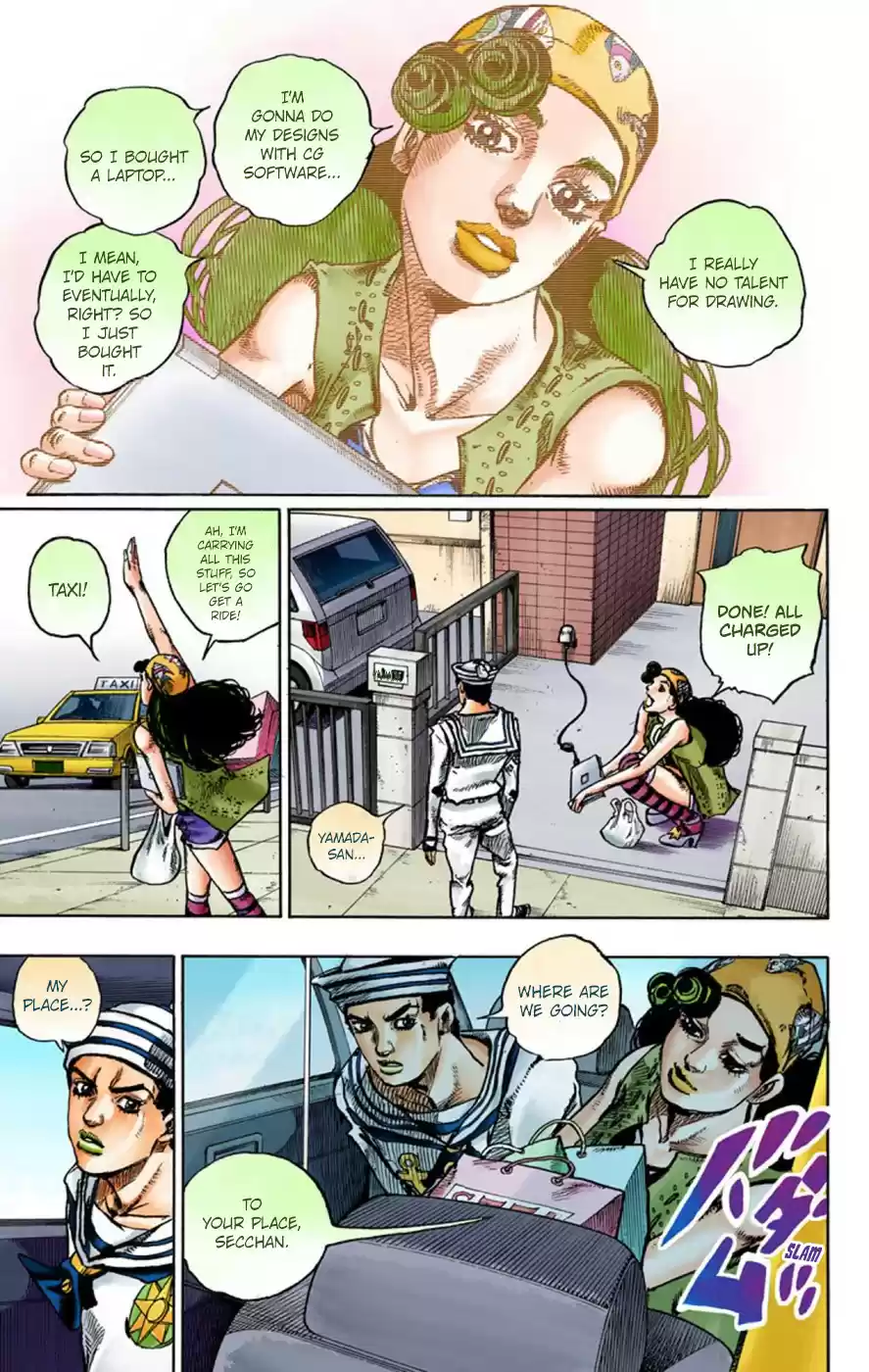 JoJo's Bizarre Adventure Part 8 JoJolion [Official Colored] Vol. 11 Ch. 45 Love Love Deluxe Part 3