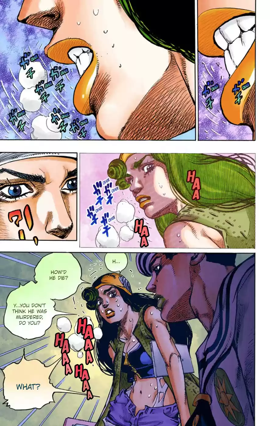 JoJo's Bizarre Adventure Part 8 JoJolion [Official Colored] Vol. 11 Ch. 45 Love Love Deluxe Part 3