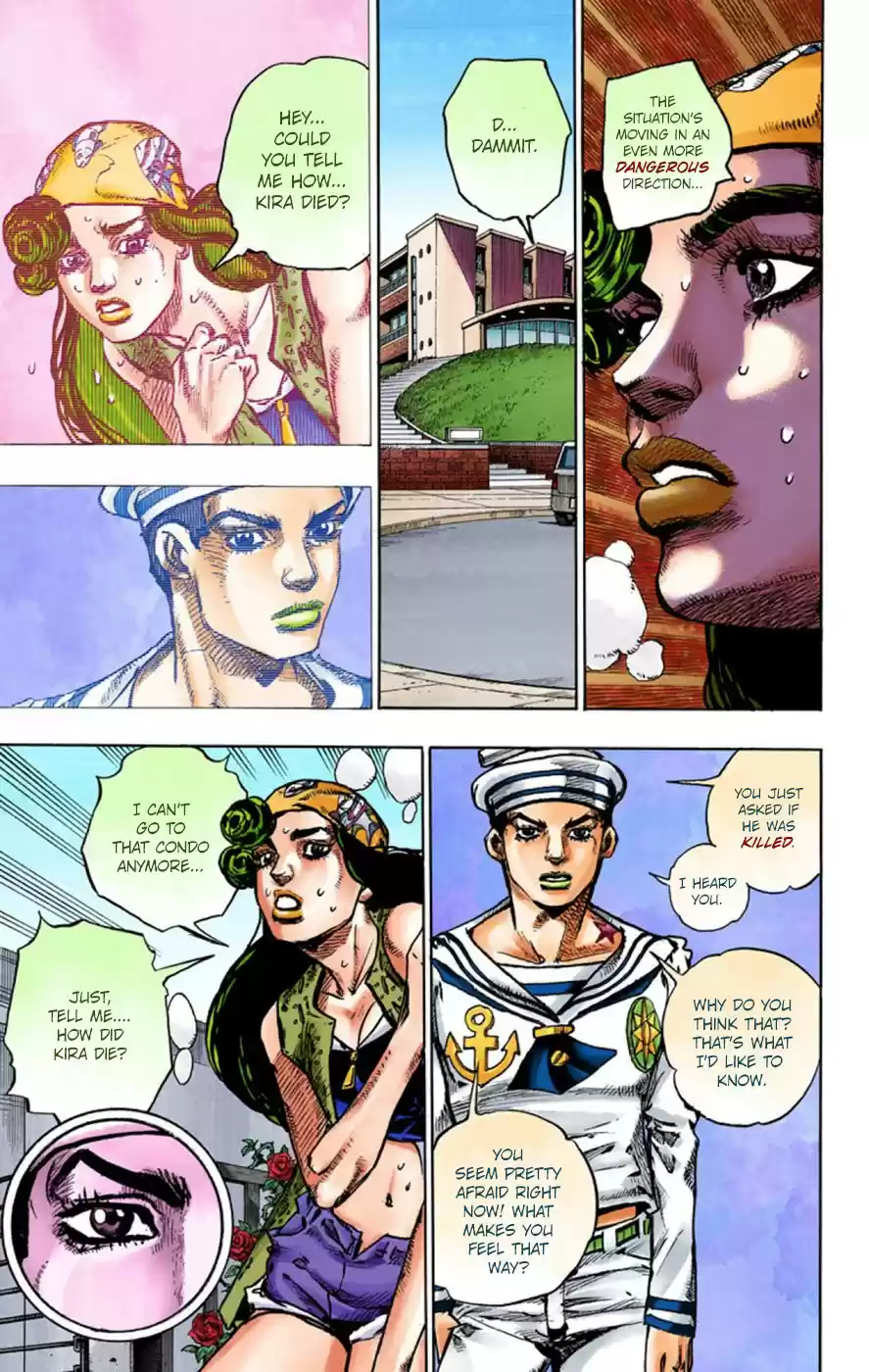 JoJo's Bizarre Adventure Part 8 JoJolion [Official Colored] Vol. 11 Ch. 45 Love Love Deluxe Part 3