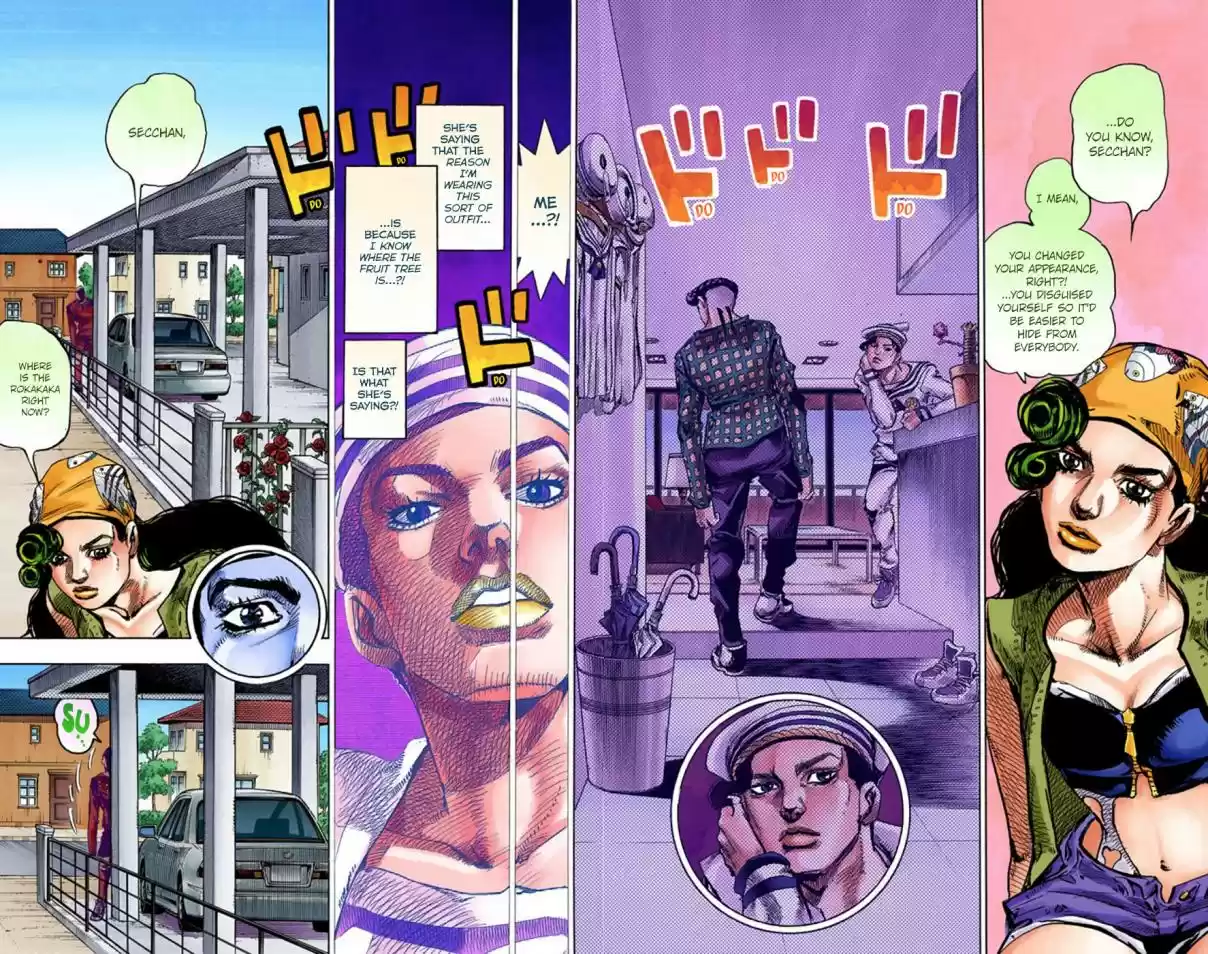 JoJo's Bizarre Adventure Part 8 JoJolion [Official Colored] Vol. 11 Ch. 45 Love Love Deluxe Part 3