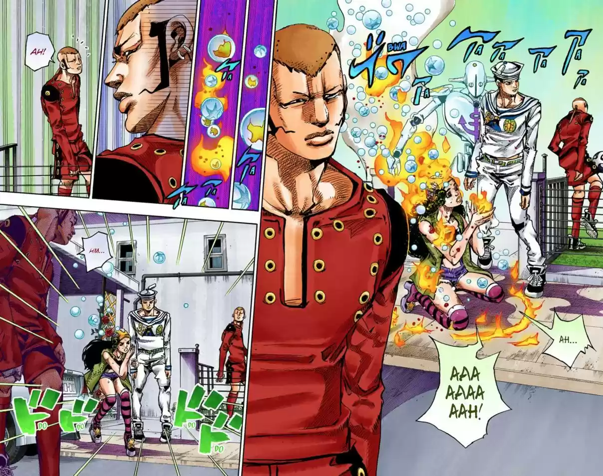 JoJo's Bizarre Adventure Part 8 JoJolion [Official Colored] Vol. 11 Ch. 45 Love Love Deluxe Part 3