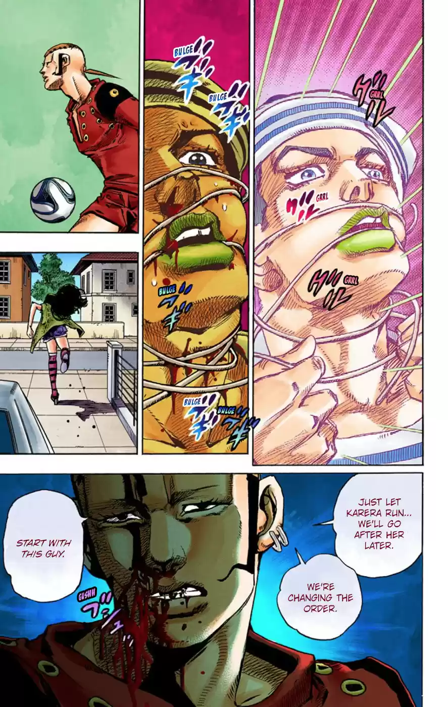 JoJo's Bizarre Adventure Part 8 JoJolion [Official Colored] Vol. 11 Ch. 45 Love Love Deluxe Part 3