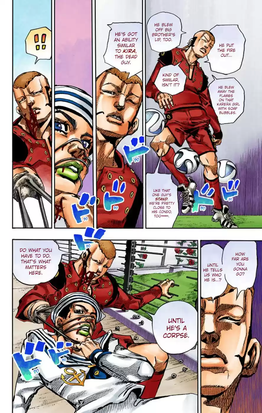 JoJo's Bizarre Adventure Part 8 JoJolion [Official Colored] Vol. 11 Ch. 46 Love Love Deluxe Part 4