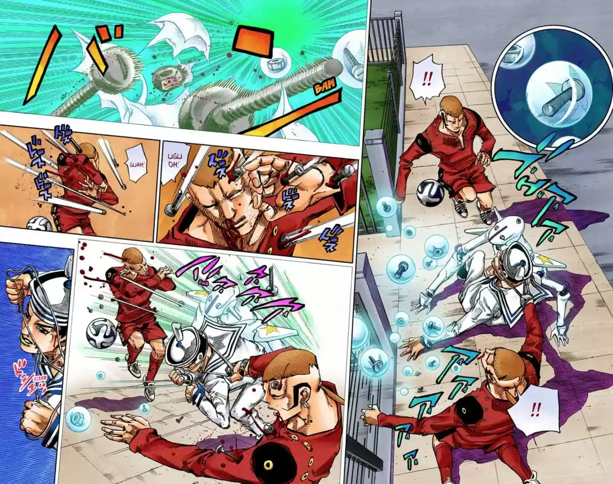 JoJo's Bizarre Adventure Part 8 JoJolion [Official Colored] Vol. 11 Ch. 46 Love Love Deluxe Part 4