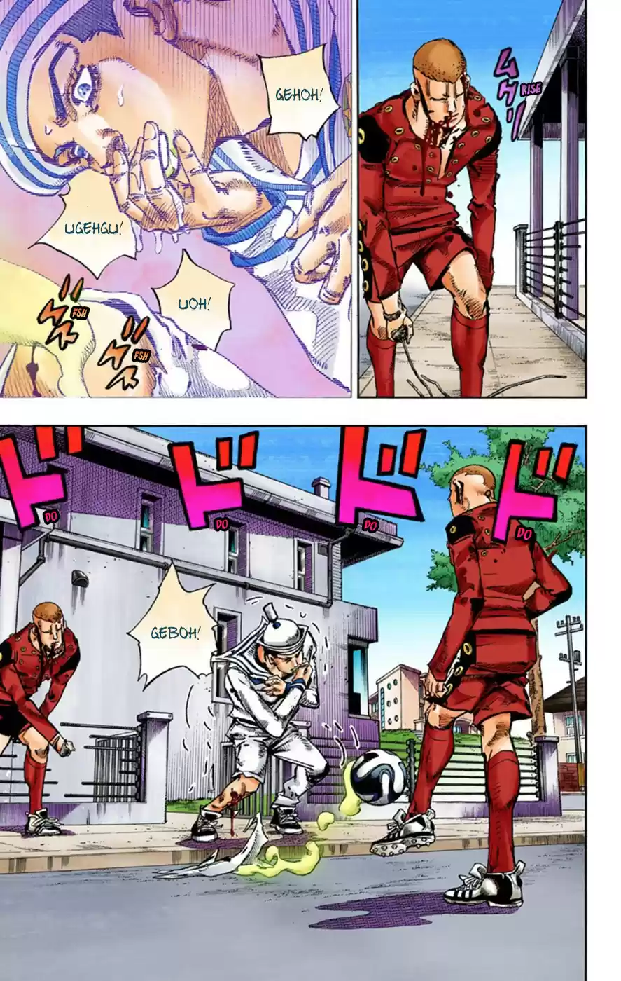 JoJo's Bizarre Adventure Part 8 JoJolion [Official Colored] Vol. 11 Ch. 46 Love Love Deluxe Part 4