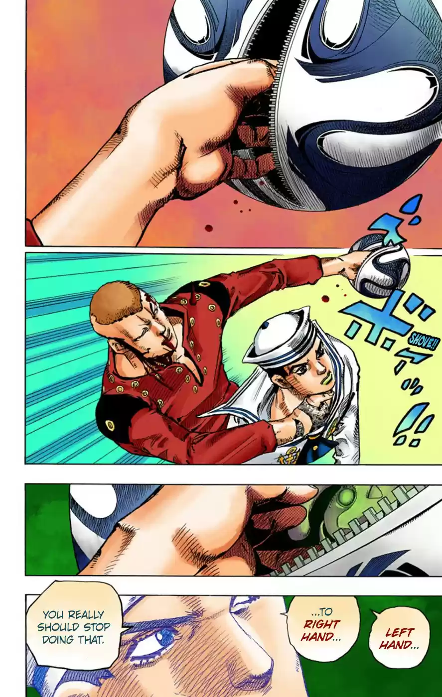 JoJo's Bizarre Adventure Part 8 JoJolion [Official Colored] Vol. 11 Ch. 46 Love Love Deluxe Part 4