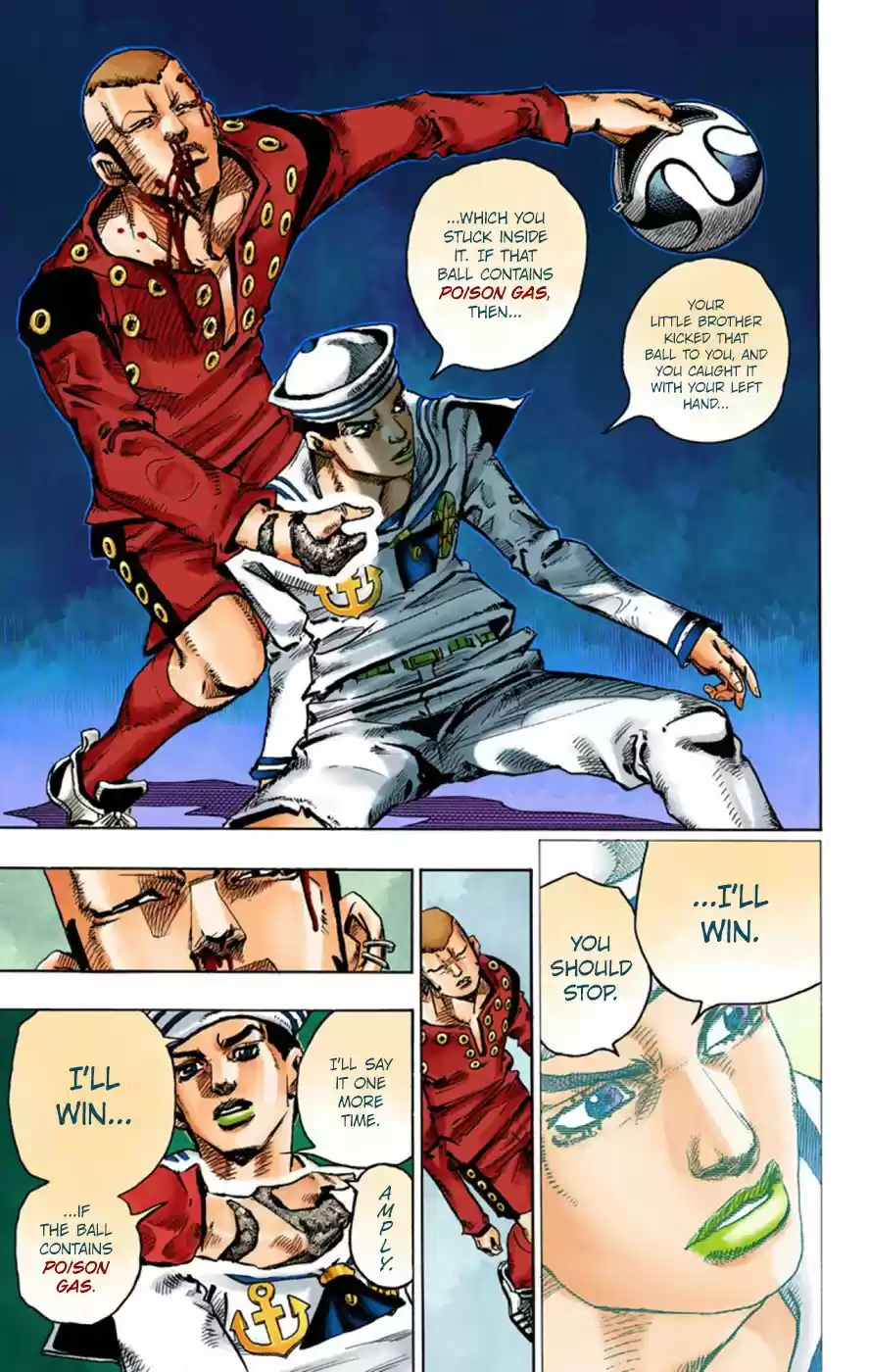JoJo's Bizarre Adventure Part 8 JoJolion [Official Colored] Vol. 11 Ch. 46 Love Love Deluxe Part 4