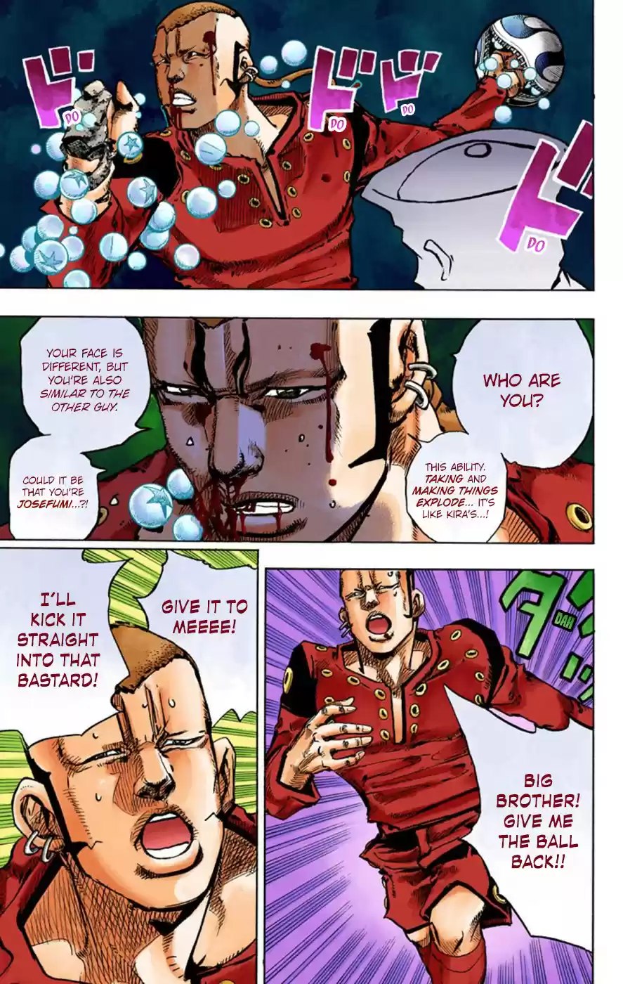 JoJo's Bizarre Adventure Part 8 JoJolion [Official Colored] Vol. 11 Ch. 46 Love Love Deluxe Part 4