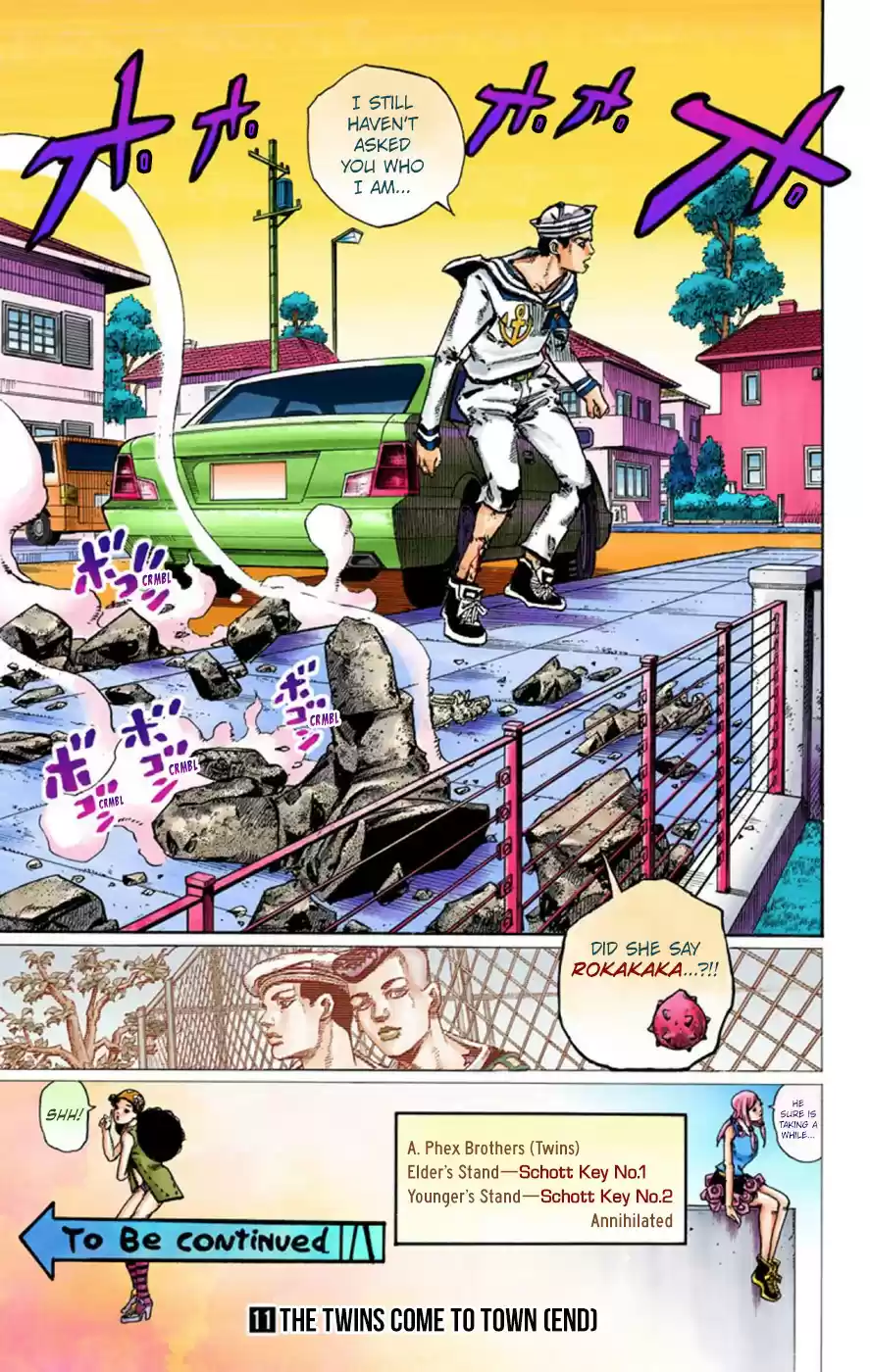 JoJo's Bizarre Adventure Part 8 JoJolion [Official Colored] Vol. 11 Ch. 46 Love Love Deluxe Part 4