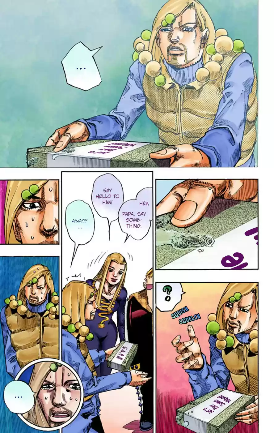 JoJo's Bizarre Adventure Part 8 JoJolion [Official Colored] Vol. 12 Ch. 47 Hato chan Brought a Boyfriend Over Part 1
