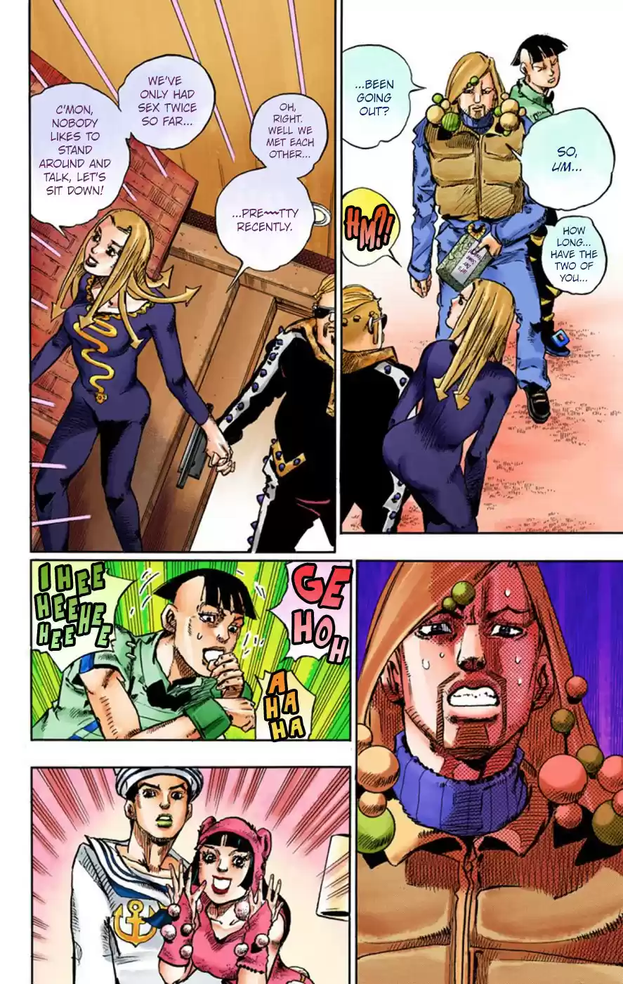 JoJo's Bizarre Adventure Part 8 JoJolion [Official Colored] Vol. 12 Ch. 47 Hato chan Brought a Boyfriend Over Part 1