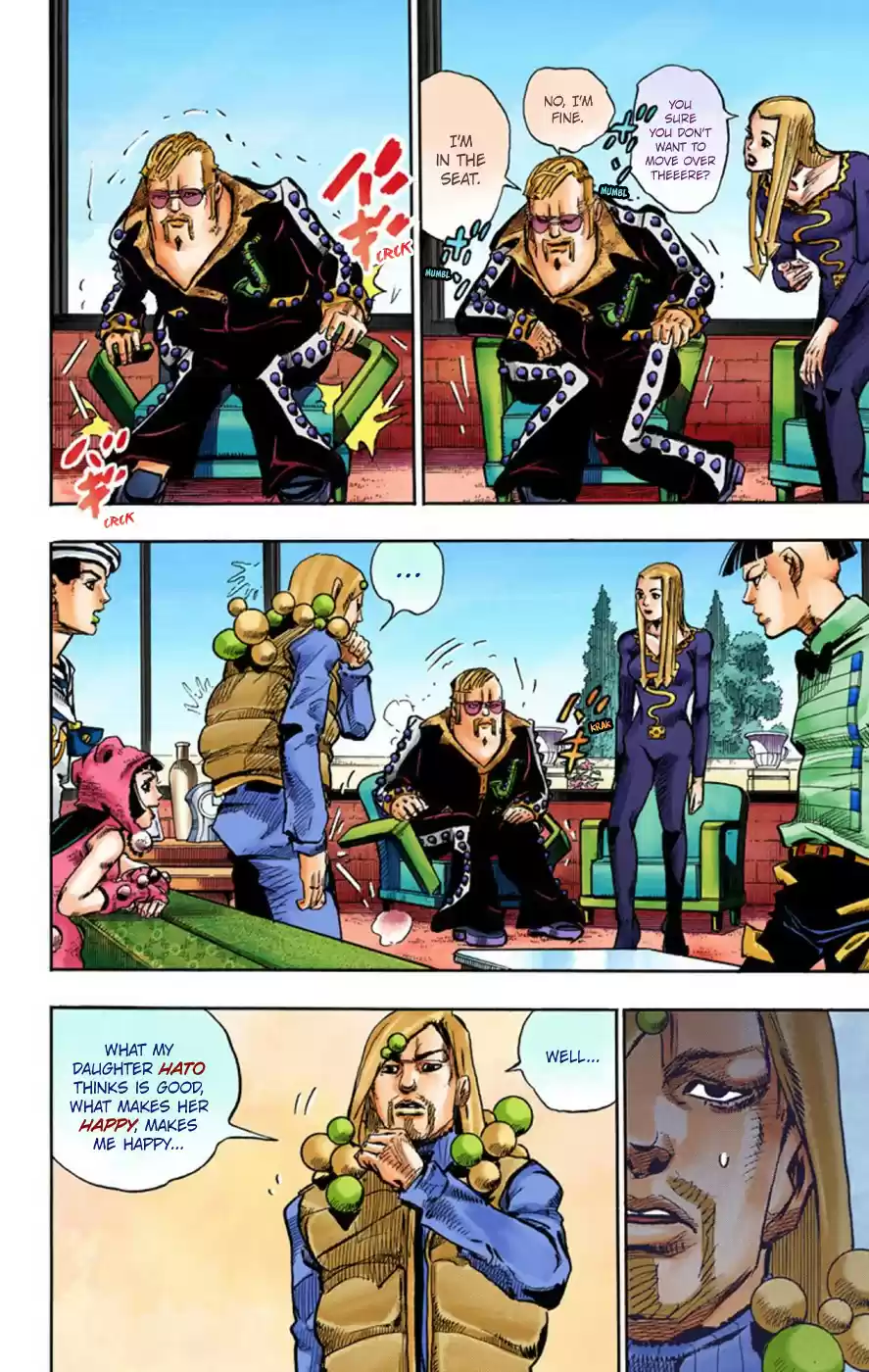 JoJo's Bizarre Adventure Part 8 JoJolion [Official Colored] Vol. 12 Ch. 48 Hato chan Brought a Boyfriend Over Part 2