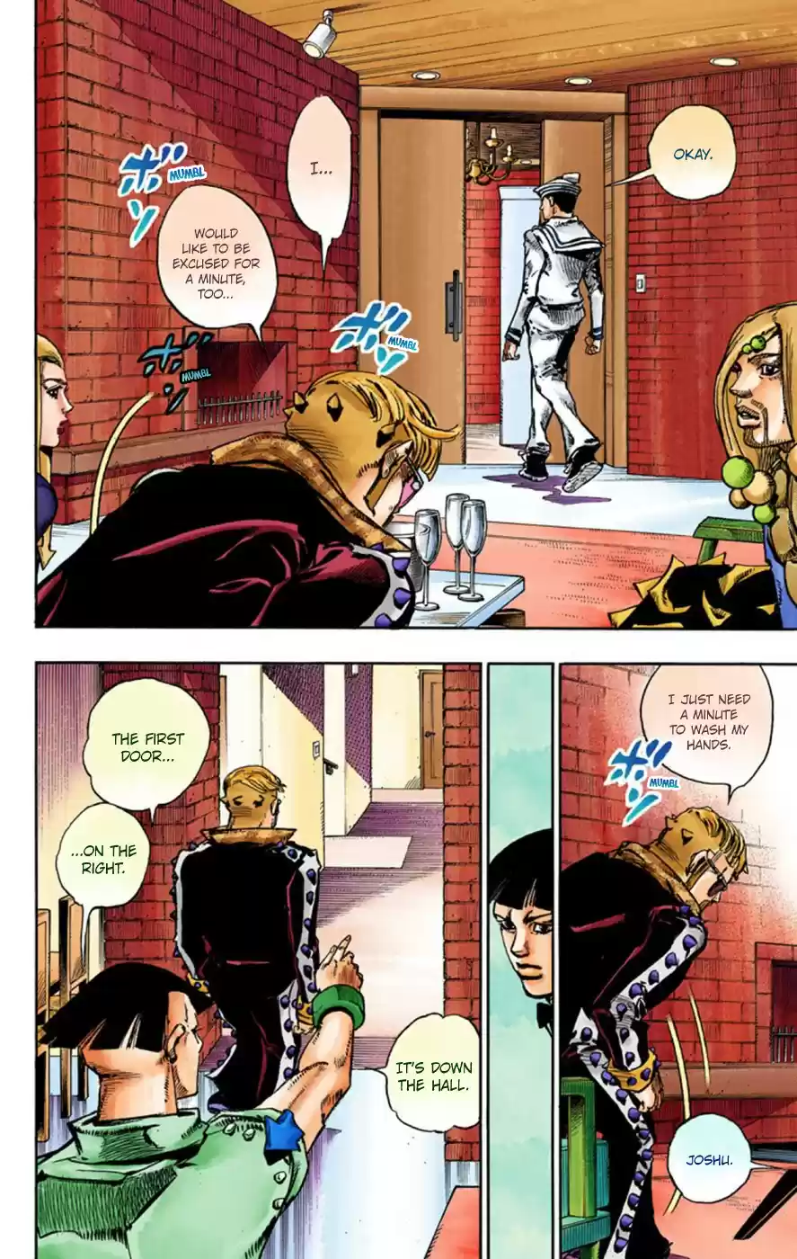 JoJo's Bizarre Adventure Part 8 JoJolion [Official Colored] Vol. 12 Ch. 48 Hato chan Brought a Boyfriend Over Part 2