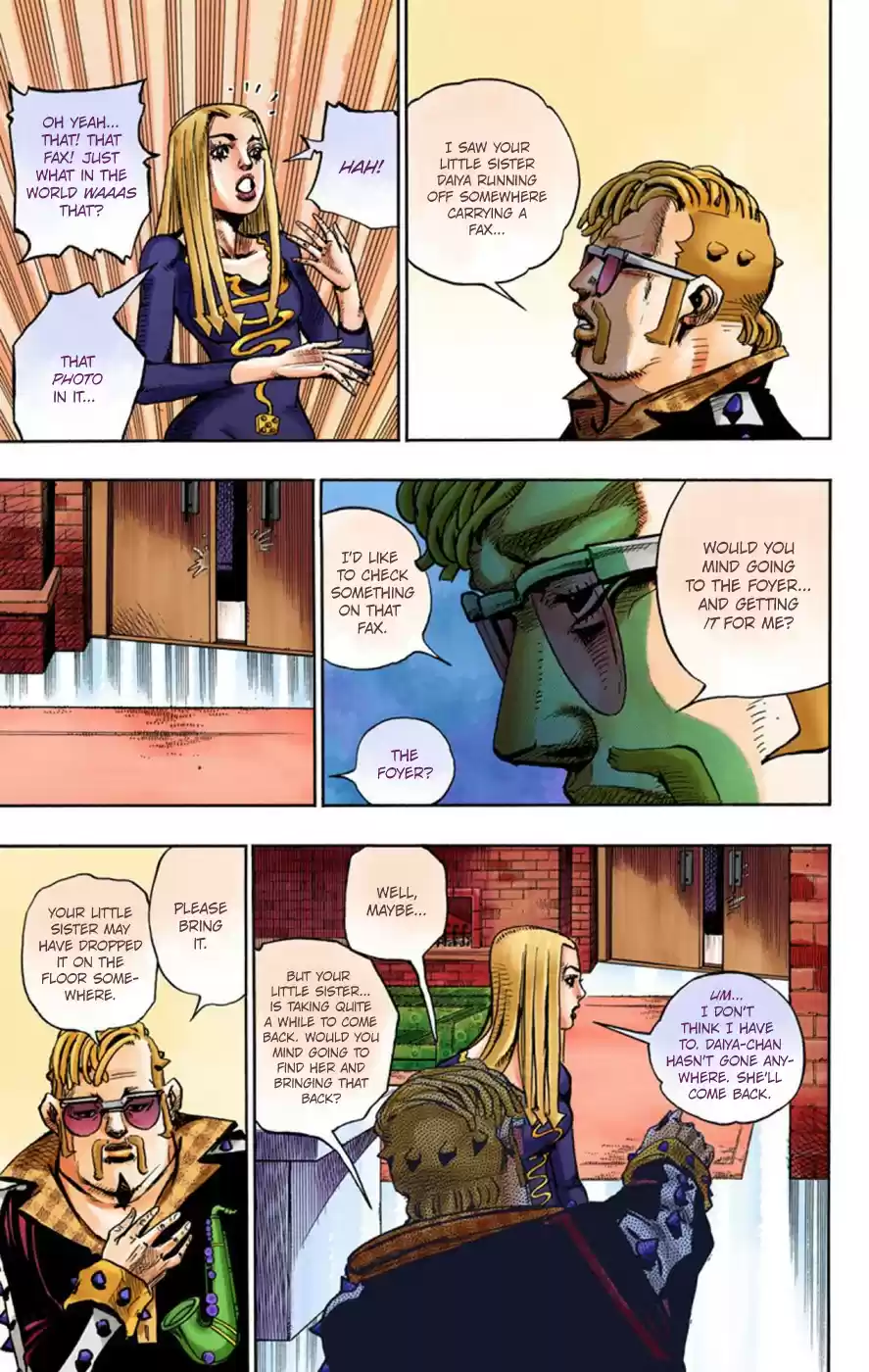 JoJo's Bizarre Adventure Part 8 JoJolion [Official Colored] Vol. 12 Ch. 49 Hato chan Brought a Boyfriend Over Part 3