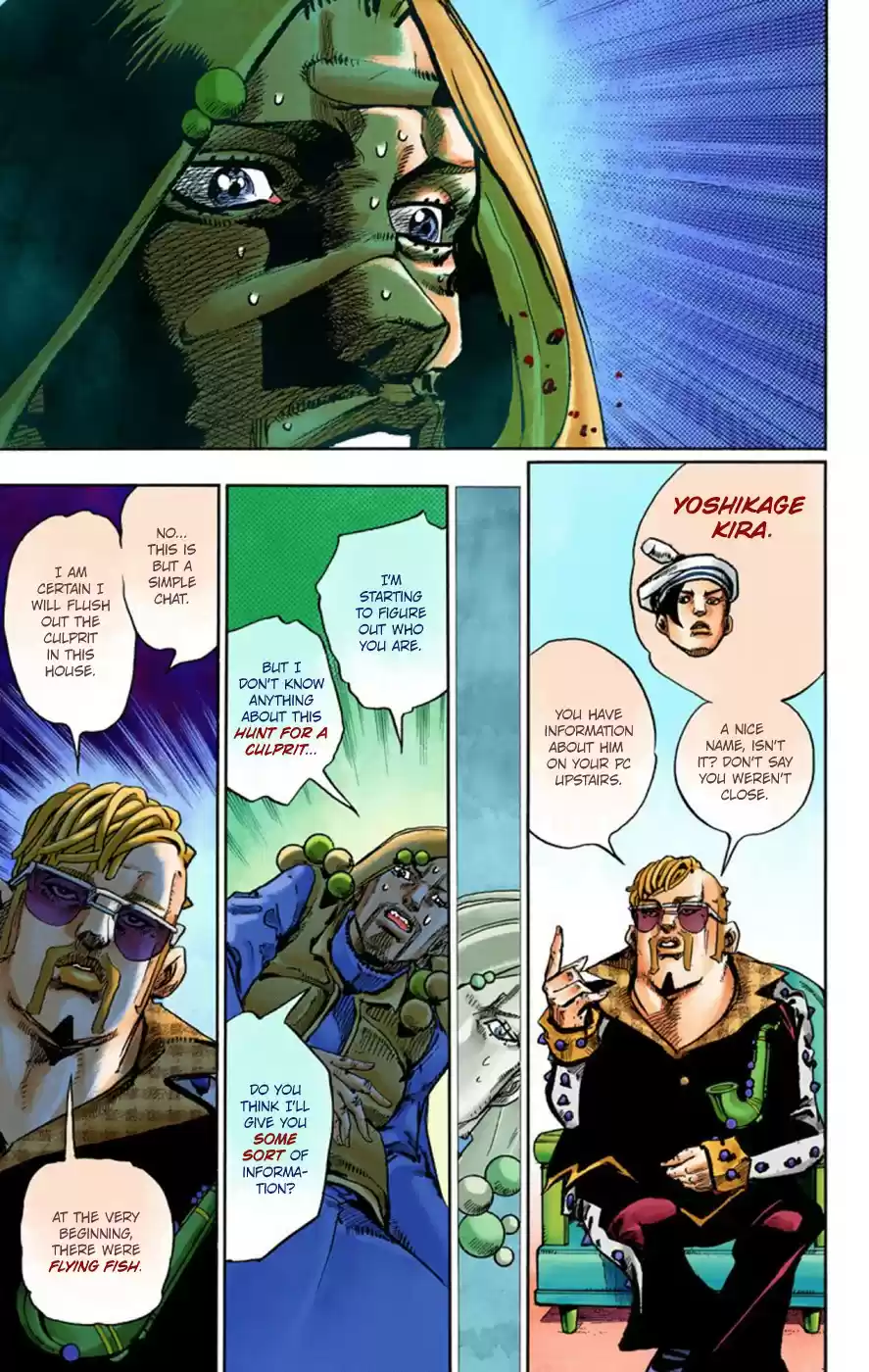 JoJo's Bizarre Adventure Part 8 JoJolion [Official Colored] Vol. 12 Ch. 49 Hato chan Brought a Boyfriend Over Part 3