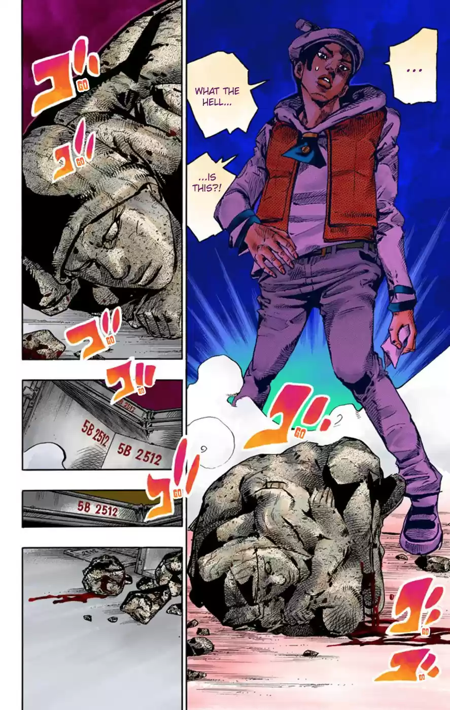 JoJo's Bizarre Adventure Part 8 JoJolion [Official Colored] Vol. 12 Ch. 49 Hato chan Brought a Boyfriend Over Part 3