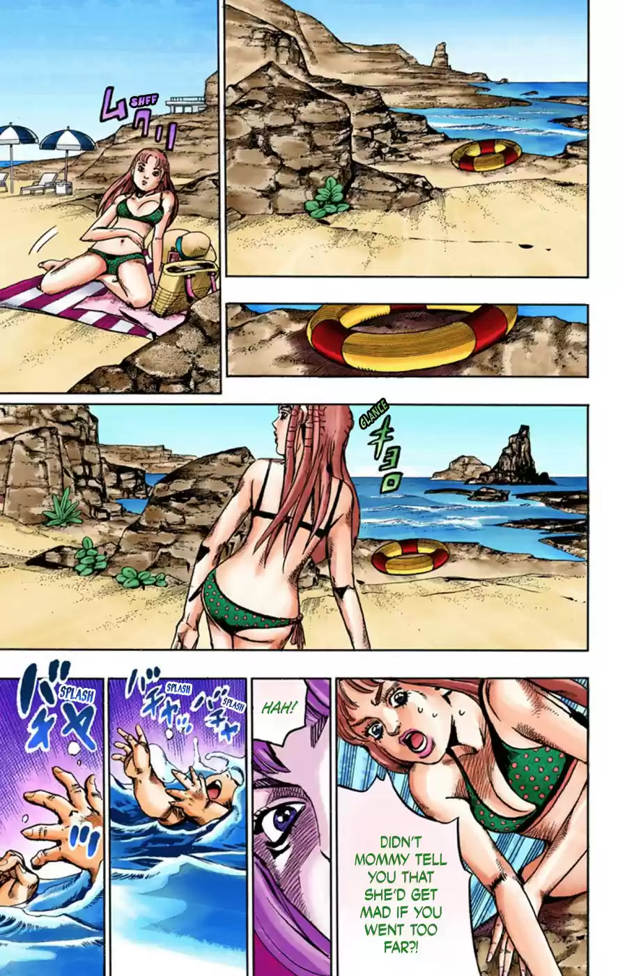 JoJo's Bizarre Adventure Part 8 JoJolion [Official Colored] Vol. 12 Ch. 50 Hato chan Brought a Boyfriend Over Part 4