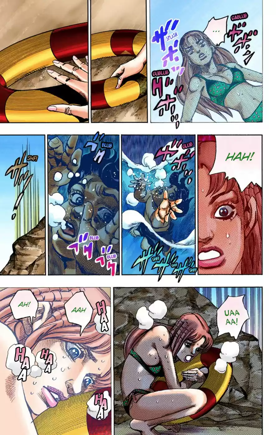 JoJo's Bizarre Adventure Part 8 JoJolion [Official Colored] Vol. 12 Ch. 50 Hato chan Brought a Boyfriend Over Part 4