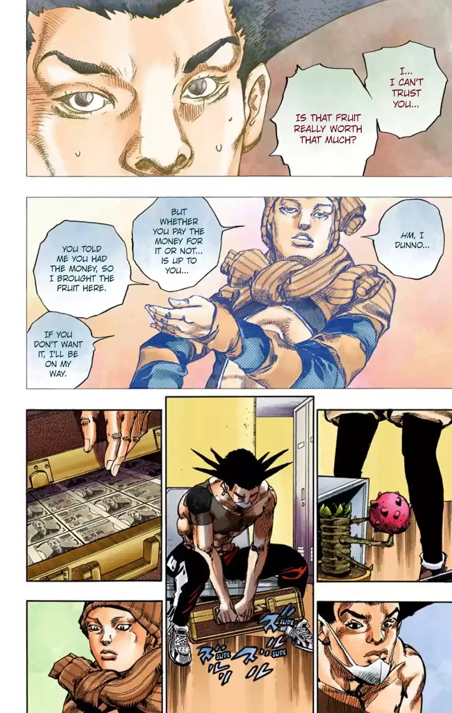 JoJo's Bizarre Adventure Part 8 JoJolion [Official Colored] Vol. 12 Ch. 50 Hato chan Brought a Boyfriend Over Part 4
