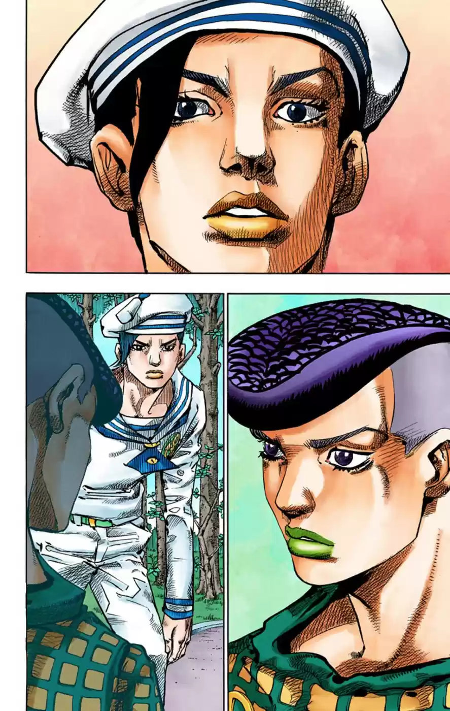 JoJo's Bizarre Adventure Part 8 JoJolion [Official Colored] Vol. 12 Ch. 50 Hato chan Brought a Boyfriend Over Part 4