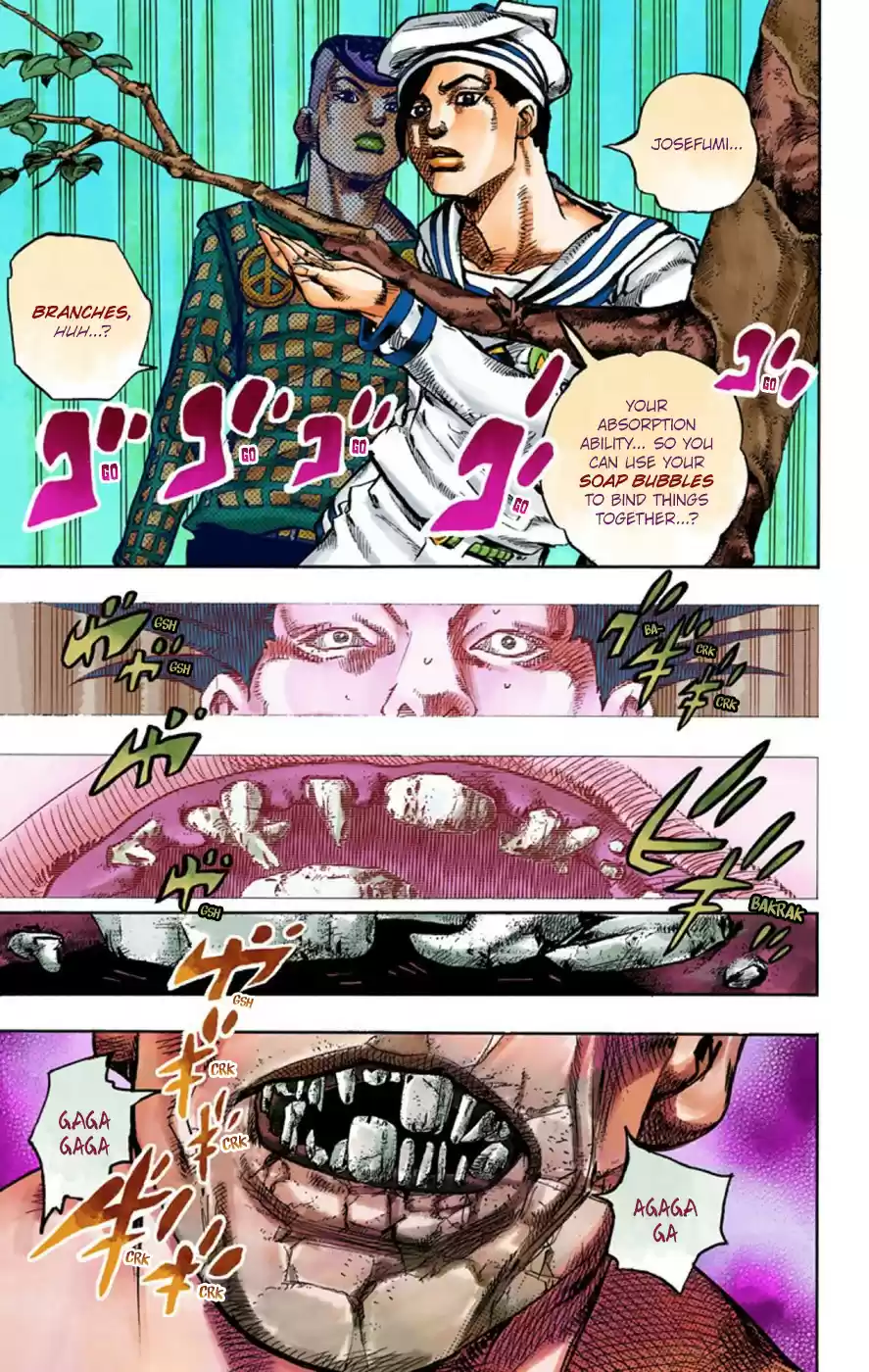 JoJo's Bizarre Adventure Part 8 JoJolion [Official Colored] Vol. 12 Ch. 50 Hato chan Brought a Boyfriend Over Part 4