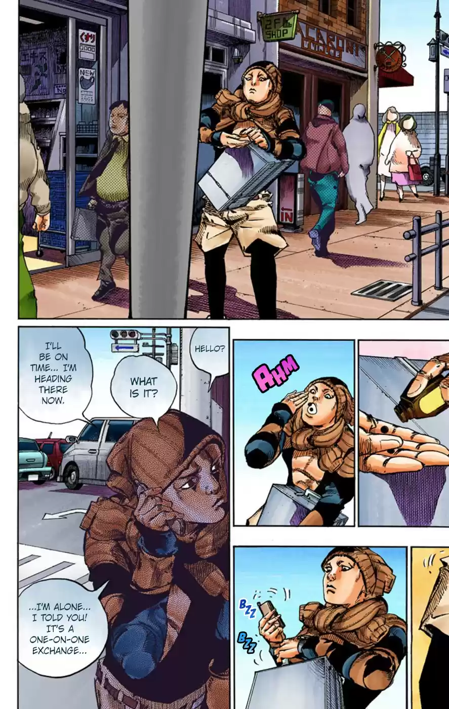 JoJo's Bizarre Adventure Part 8 JoJolion [Official Colored] Vol. 13 Ch. 51 Vitamin C and Killer Queen Part 2