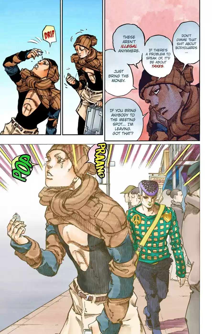 JoJo's Bizarre Adventure Part 8 JoJolion [Official Colored] Vol. 13 Ch. 51 Vitamin C and Killer Queen Part 2
