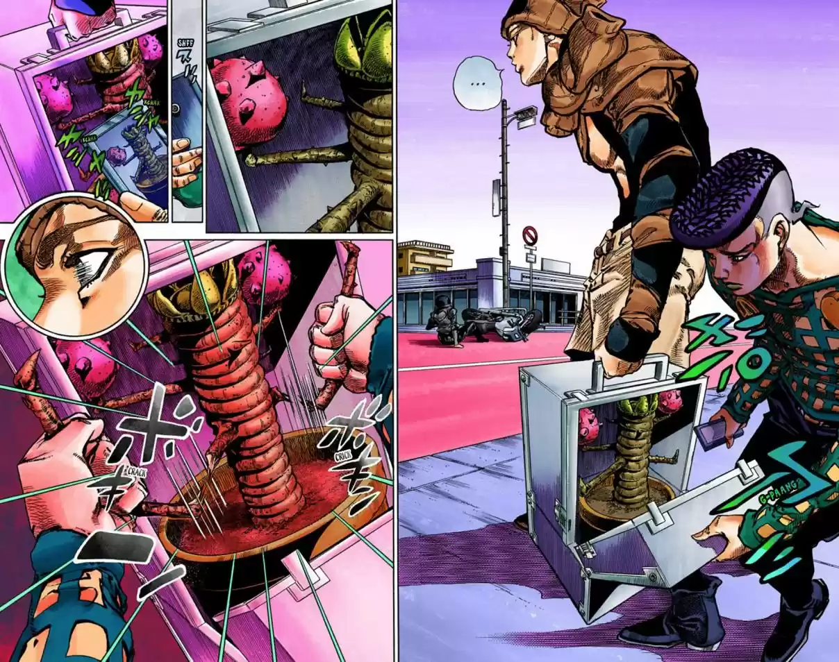 JoJo's Bizarre Adventure Part 8 JoJolion [Official Colored] Vol. 13 Ch. 51 Vitamin C and Killer Queen Part 2