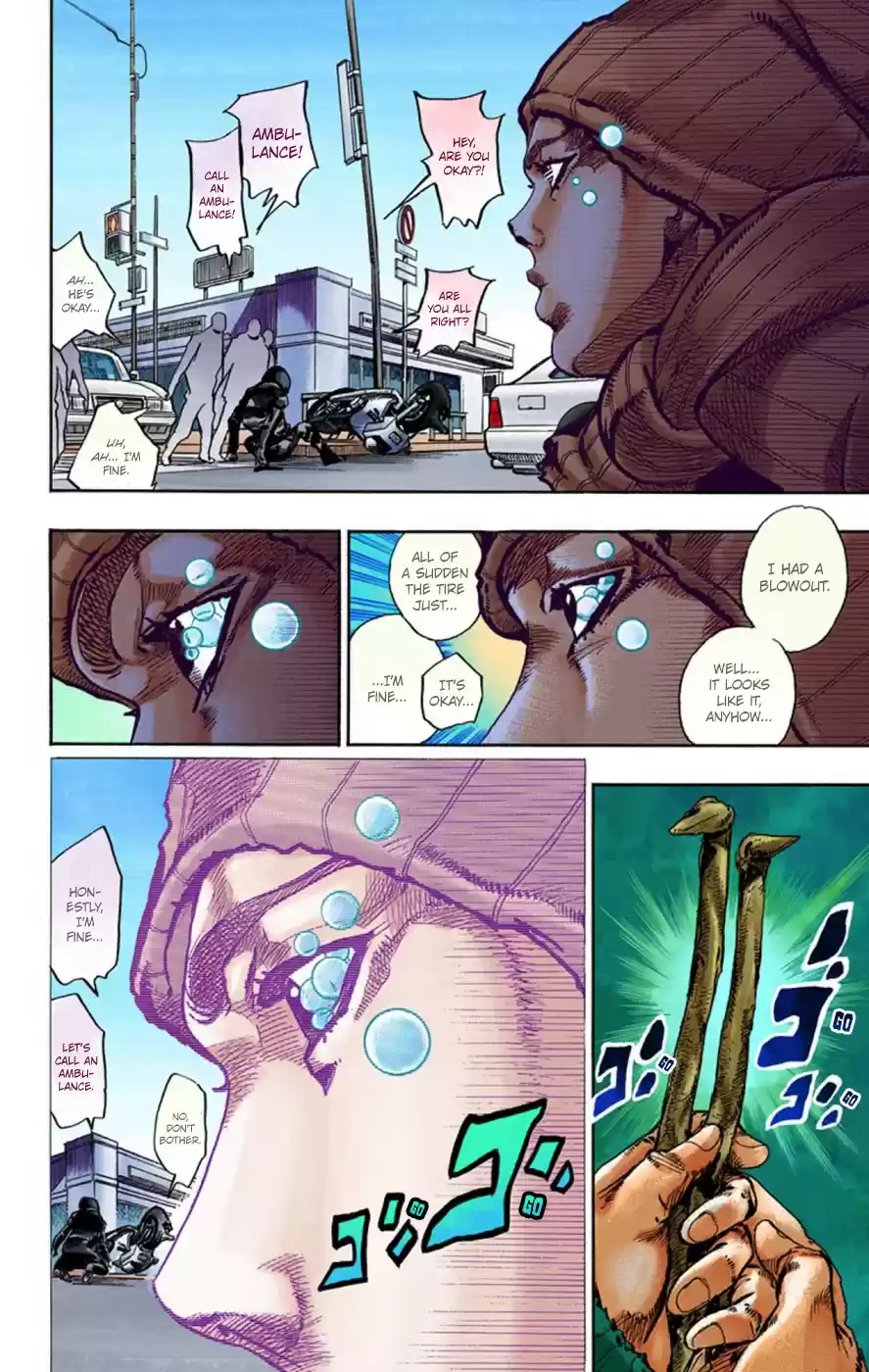 JoJo's Bizarre Adventure Part 8 JoJolion [Official Colored] Vol. 13 Ch. 51 Vitamin C and Killer Queen Part 2