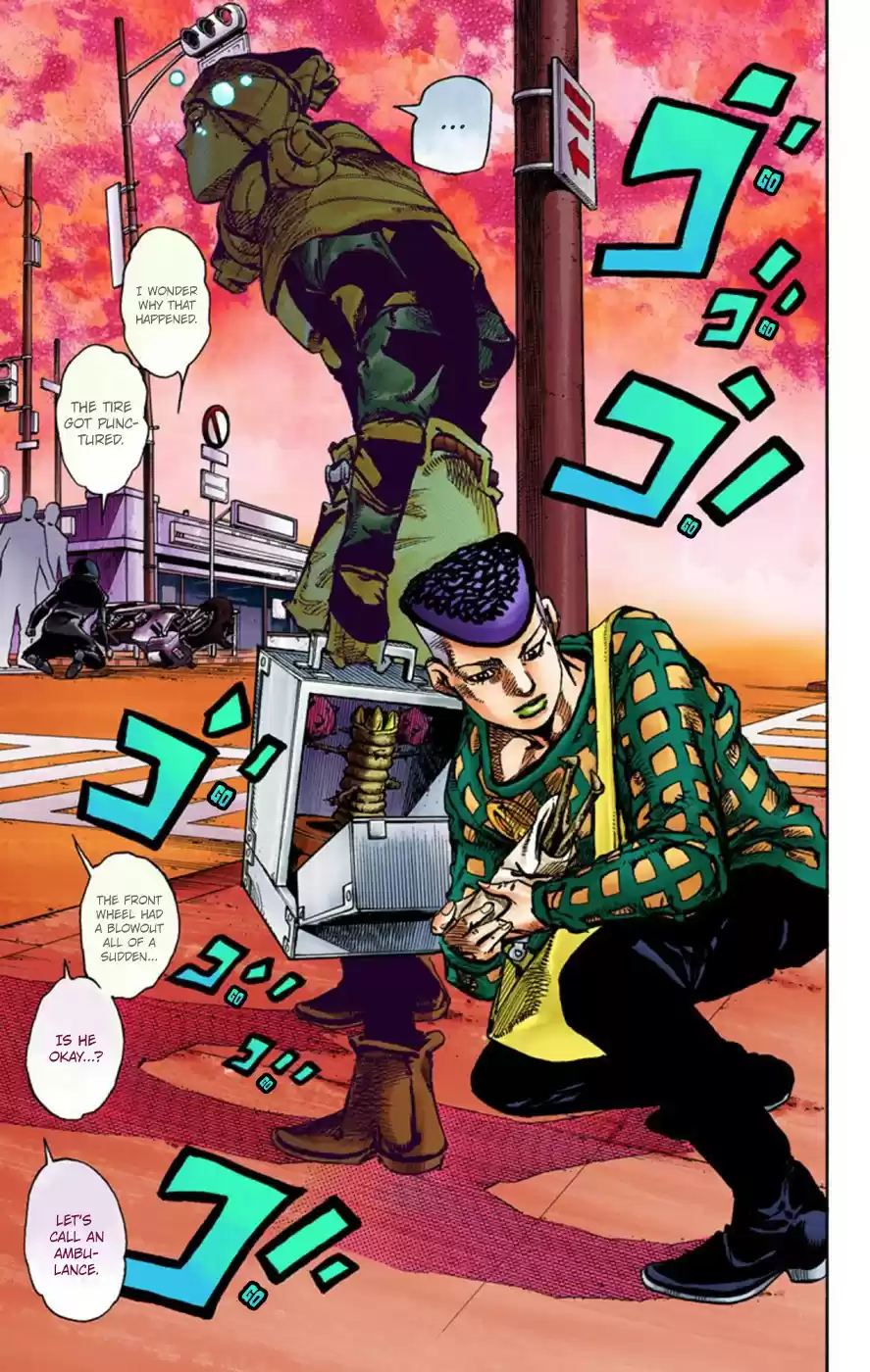 JoJo's Bizarre Adventure Part 8 JoJolion [Official Colored] Vol. 13 Ch. 51 Vitamin C and Killer Queen Part 2