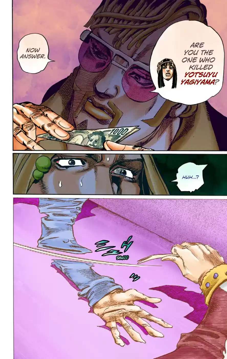 JoJo's Bizarre Adventure Part 8 JoJolion [Official Colored] Vol. 13 Ch. 51 Vitamin C and Killer Queen Part 2