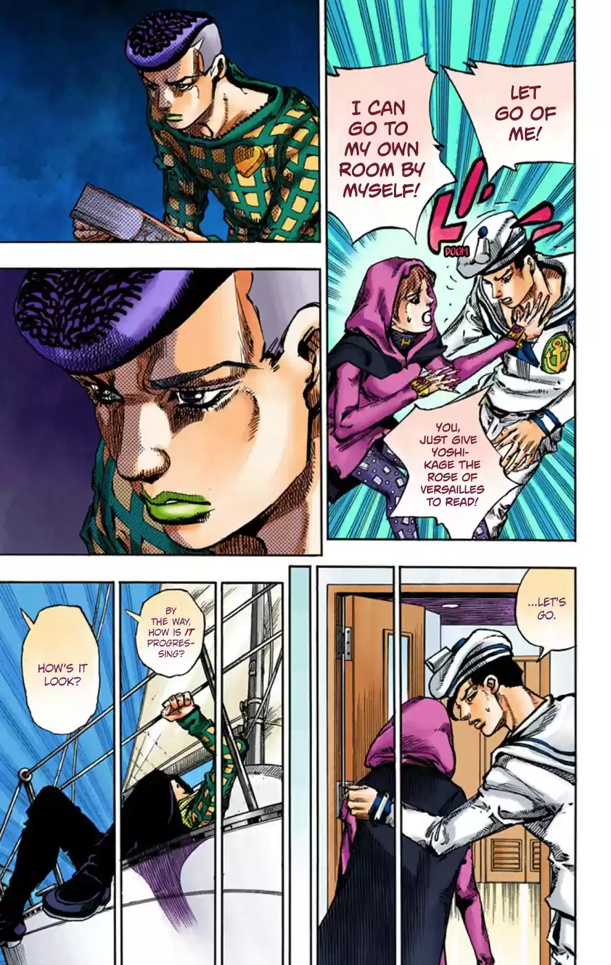 JoJo's Bizarre Adventure Part 8 JoJolion [Official Colored] Vol. 13 Ch. 51 Vitamin C and Killer Queen Part 2