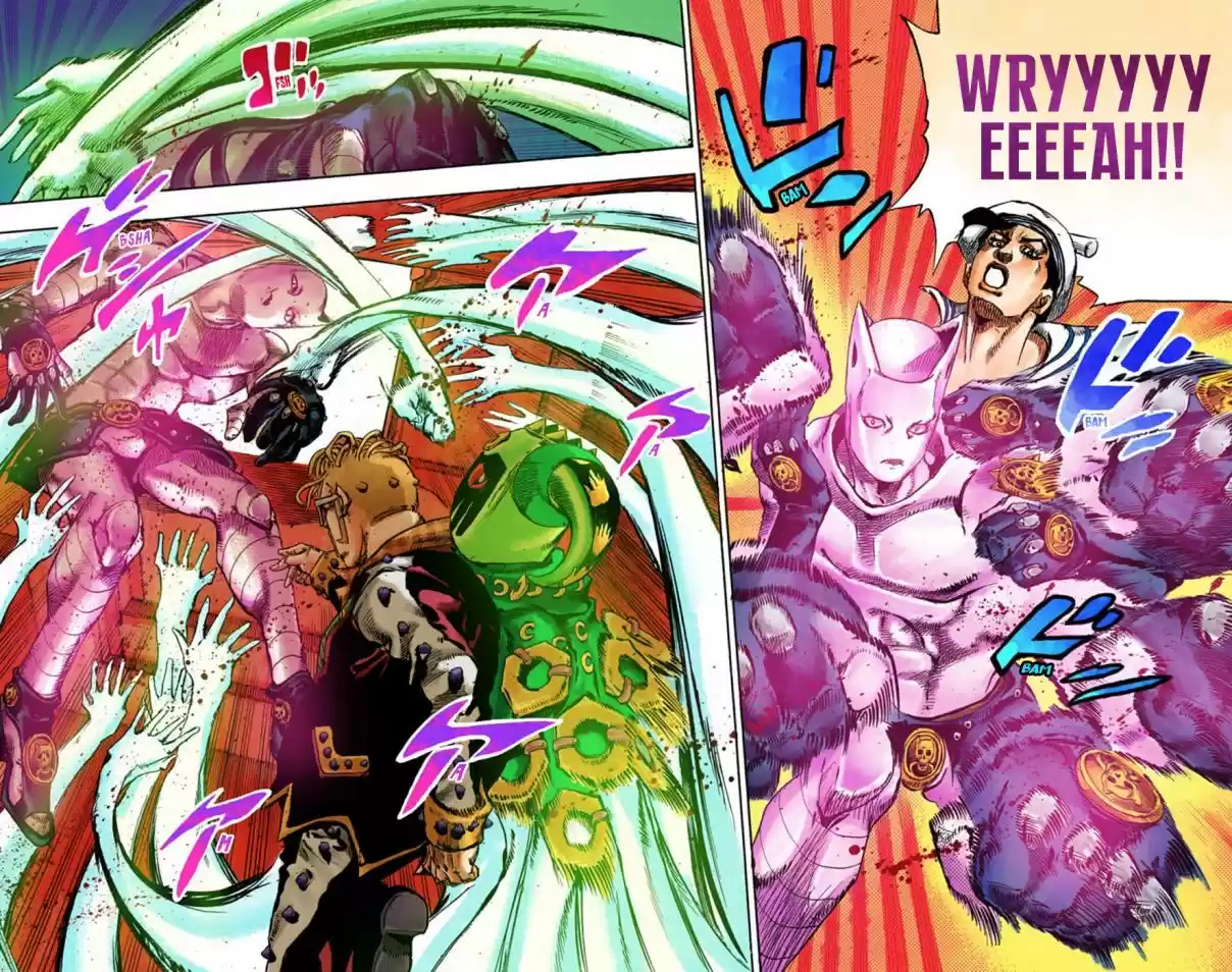 JoJo's Bizarre Adventure Part 8 JoJolion [Official Colored] Vol. 13 Ch. 51 Vitamin C and Killer Queen Part 2
