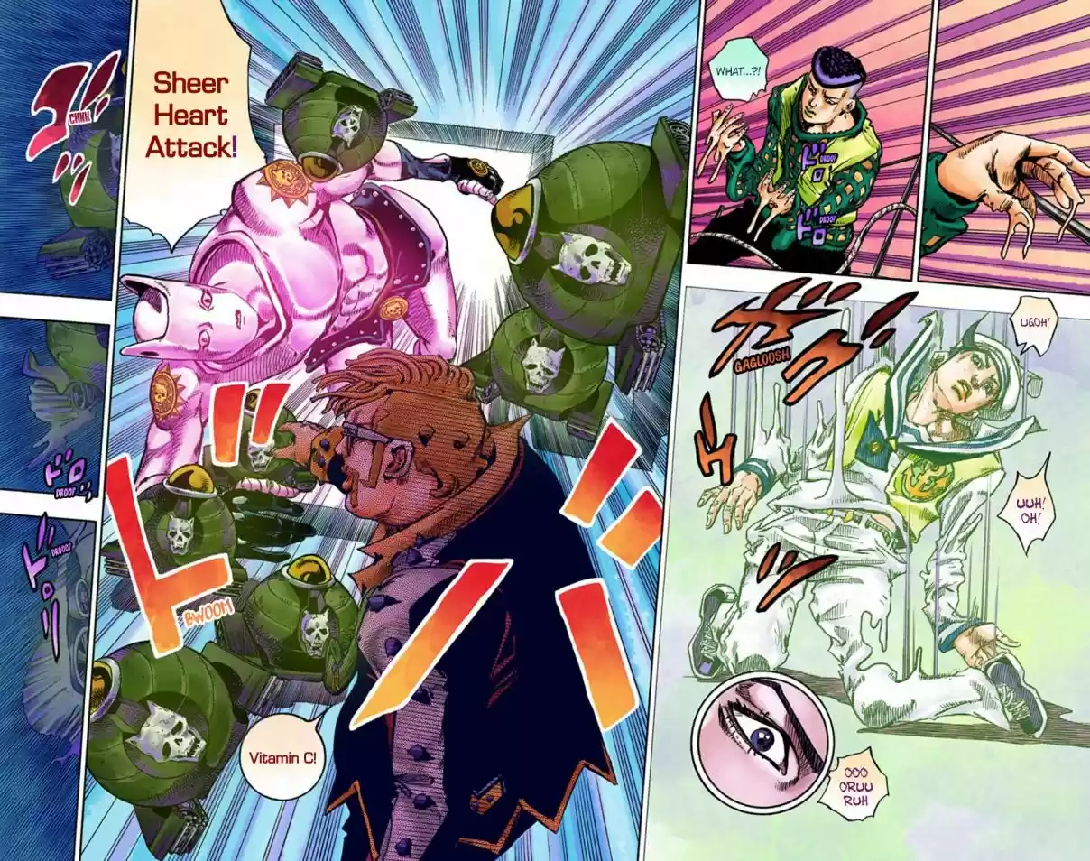 JoJo's Bizarre Adventure Part 8 JoJolion [Official Colored] Vol. 13 Ch. 51 Vitamin C and Killer Queen Part 2