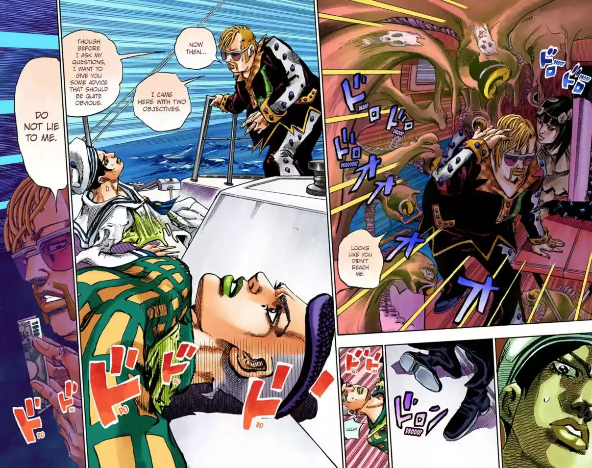 JoJo's Bizarre Adventure Part 8 JoJolion [Official Colored] Vol. 13 Ch. 51 Vitamin C and Killer Queen Part 2