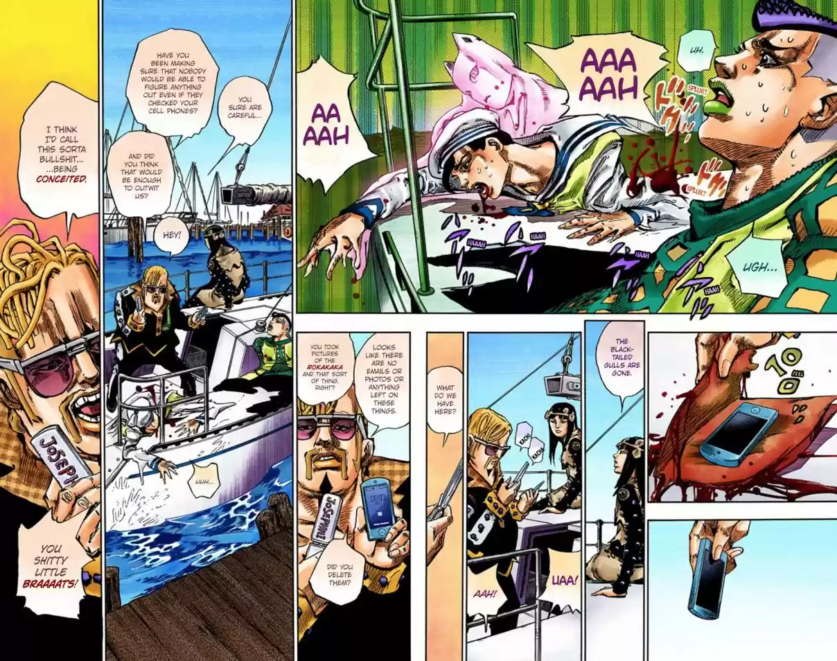JoJo's Bizarre Adventure Part 8 JoJolion [Official Colored] Vol. 13 Ch. 52 Vitamin C and Killer Queen Part 3