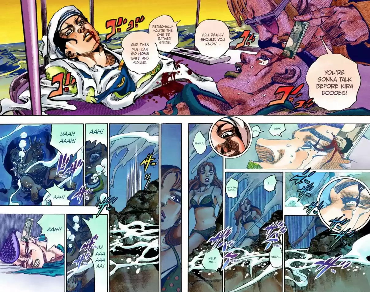 JoJo's Bizarre Adventure Part 8 JoJolion [Official Colored] Vol. 13 Ch. 52 Vitamin C and Killer Queen Part 3