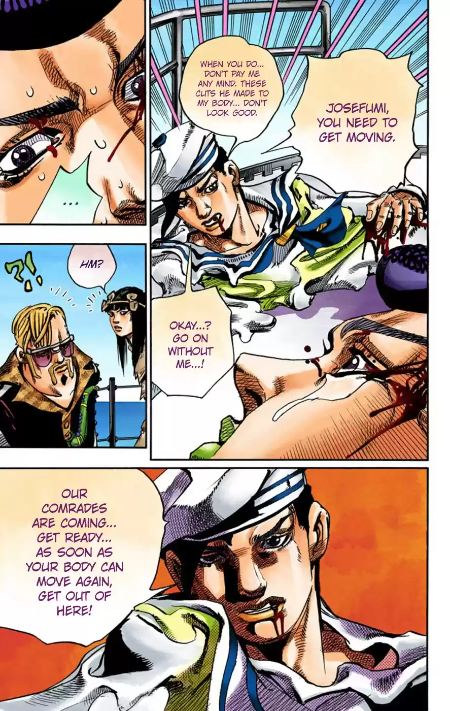 JoJo's Bizarre Adventure Part 8 JoJolion [Official Colored] Vol. 13 Ch. 52 Vitamin C and Killer Queen Part 3