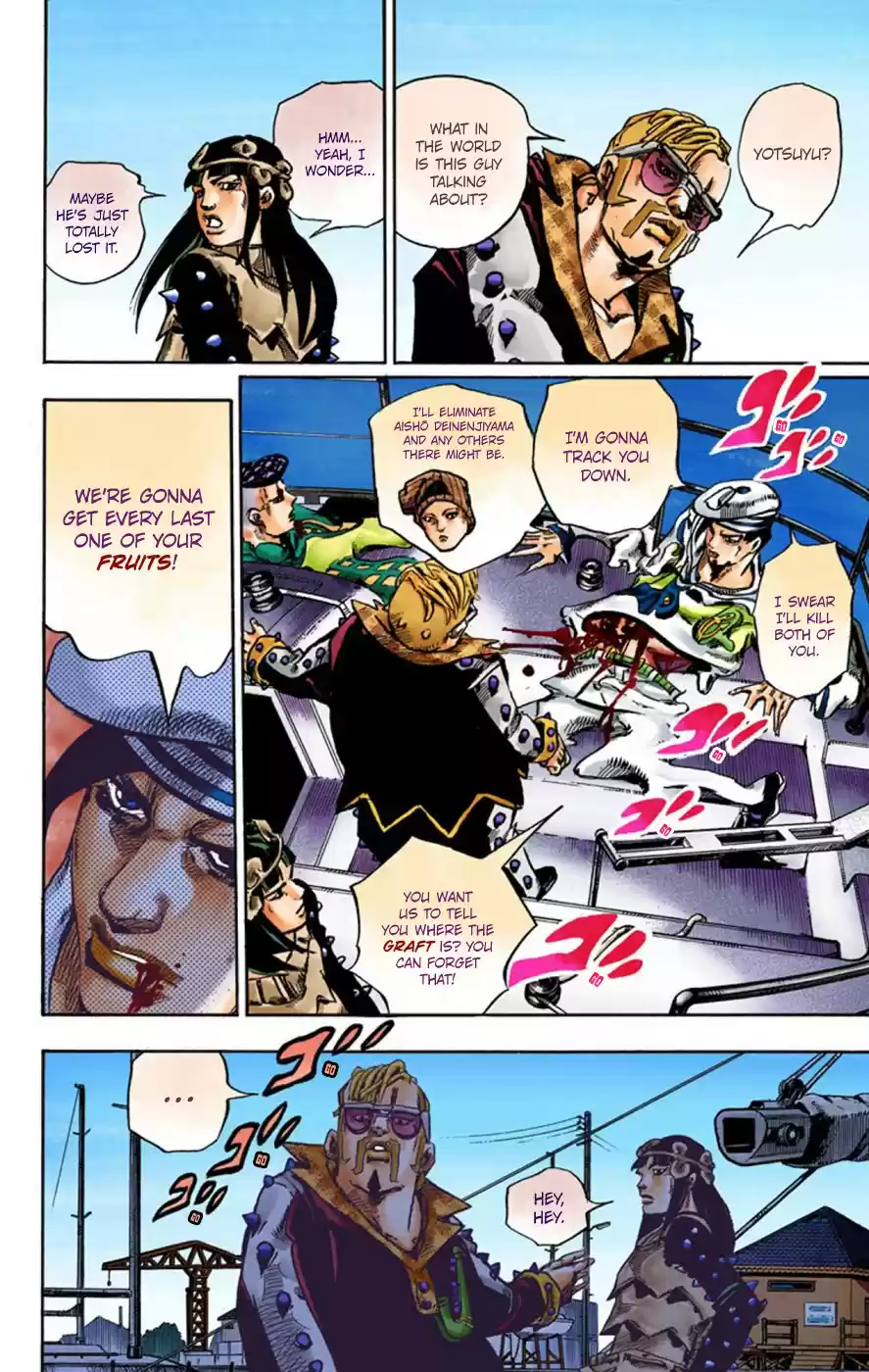 JoJo's Bizarre Adventure Part 8 JoJolion [Official Colored] Vol. 13 Ch. 52 Vitamin C and Killer Queen Part 3
