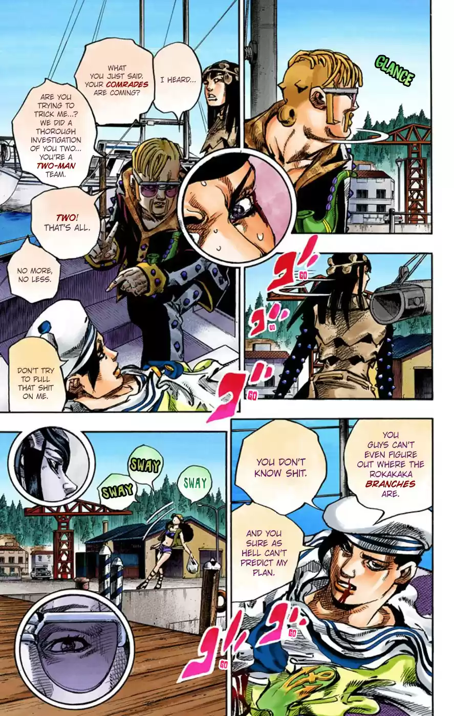JoJo's Bizarre Adventure Part 8 JoJolion [Official Colored] Vol. 13 Ch. 52 Vitamin C and Killer Queen Part 3