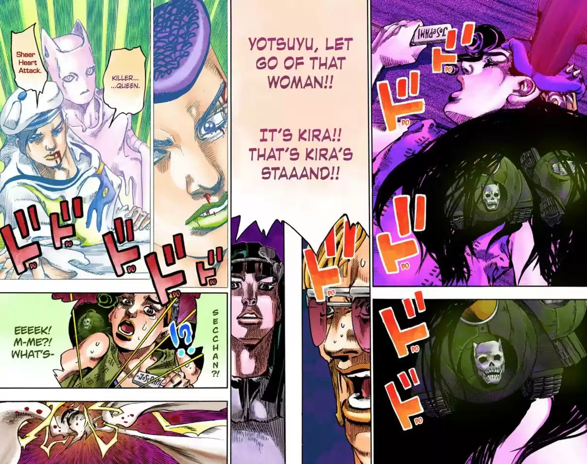 JoJo's Bizarre Adventure Part 8 JoJolion [Official Colored] Vol. 13 Ch. 52 Vitamin C and Killer Queen Part 3