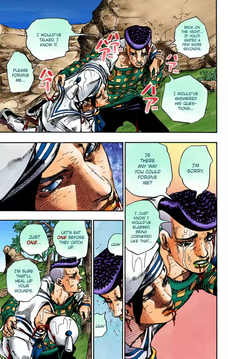 JoJo's Bizarre Adventure Part 8 JoJolion [Official Colored] Vol. 13 Ch. 52 Vitamin C and Killer Queen Part 3