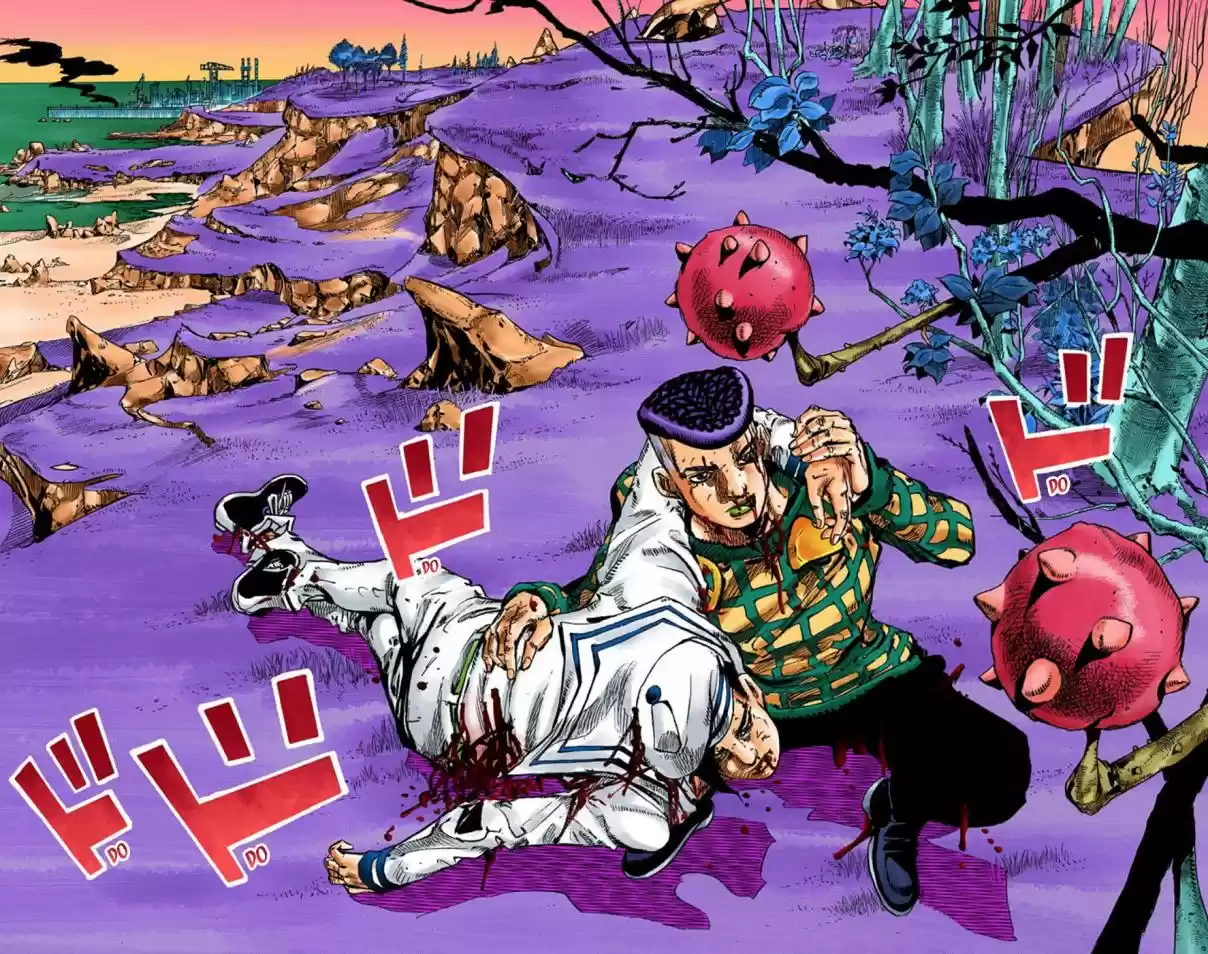 JoJo's Bizarre Adventure Part 8 JoJolion [Official Colored] Vol. 13 Ch. 52 Vitamin C and Killer Queen Part 3
