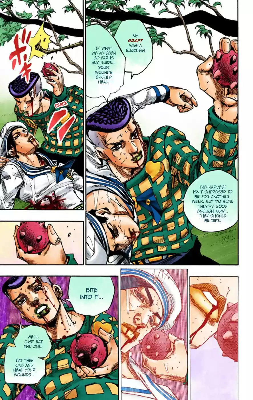 JoJo's Bizarre Adventure Part 8 JoJolion [Official Colored] Vol. 13 Ch. 52 Vitamin C and Killer Queen Part 3