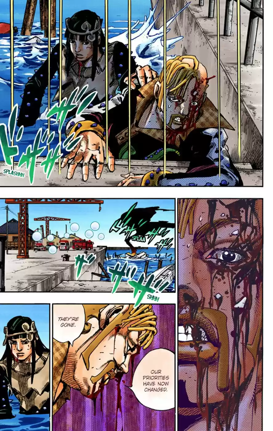 JoJo's Bizarre Adventure Part 8 JoJolion [Official Colored] Vol. 13 Ch. 52 Vitamin C and Killer Queen Part 3