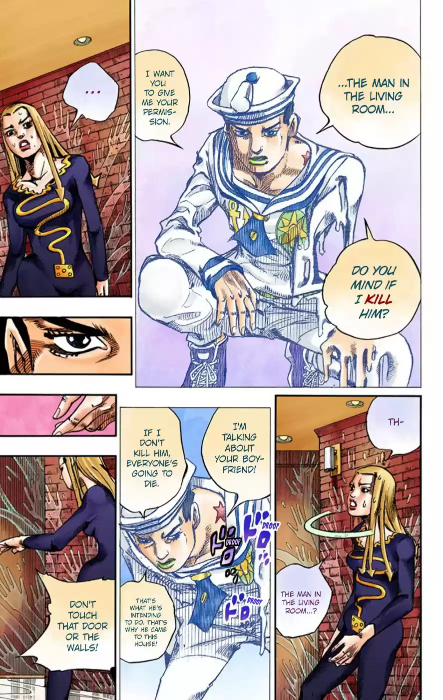 JoJo's Bizarre Adventure Part 8 JoJolion [Official Colored] Vol. 13 Ch. 53 Vitamin C and Killer Queen Part 4