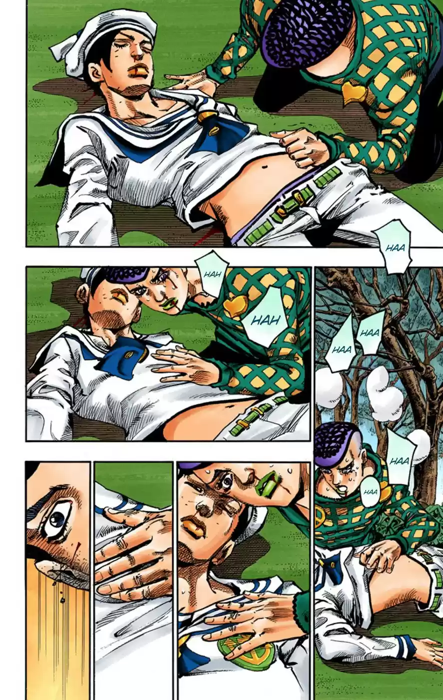 JoJo's Bizarre Adventure Part 8 JoJolion [Official Colored] Vol. 13 Ch. 53 Vitamin C and Killer Queen Part 4