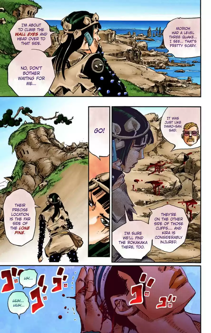 JoJo's Bizarre Adventure Part 8 JoJolion [Official Colored] Vol. 13 Ch. 53 Vitamin C and Killer Queen Part 4