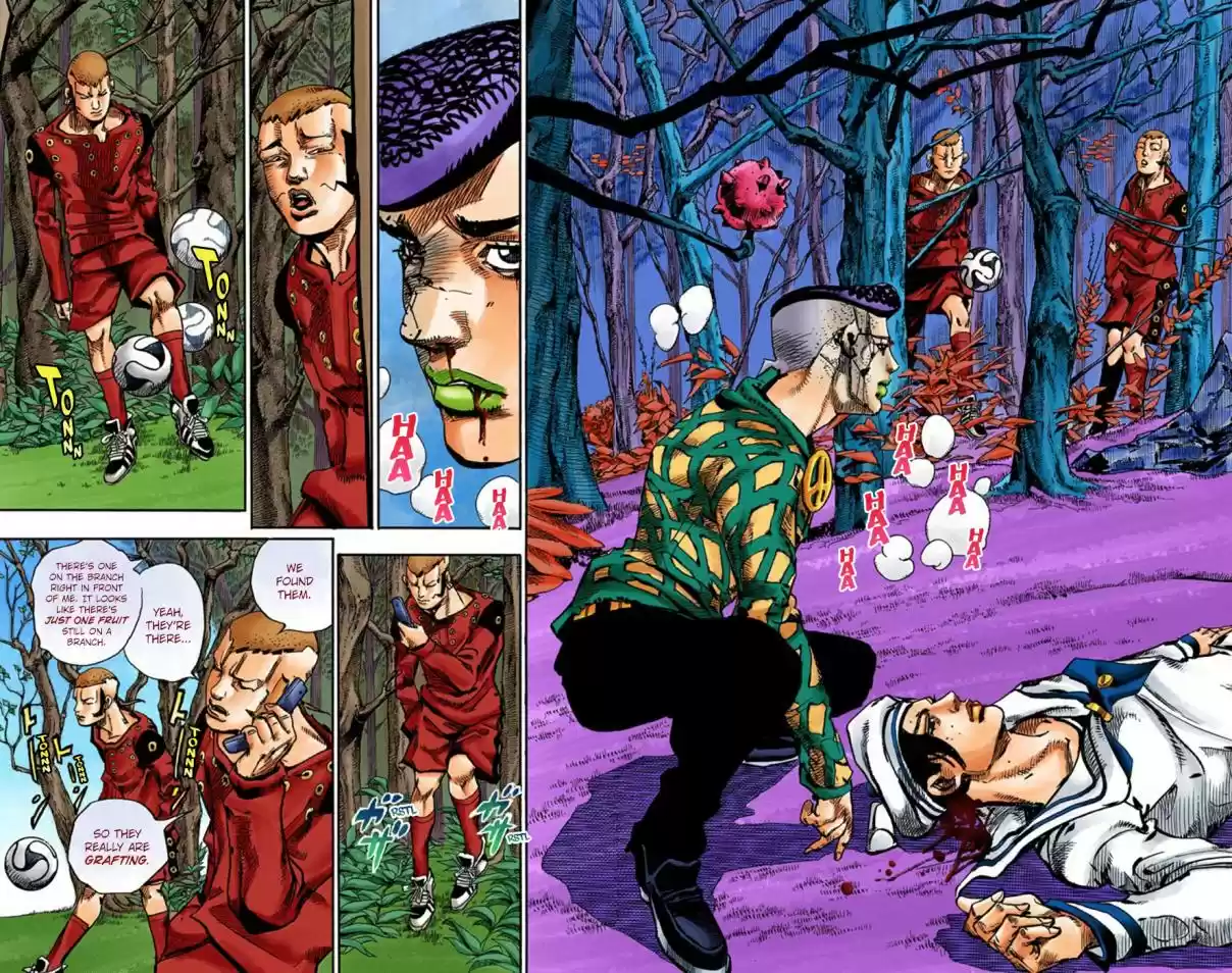 JoJo's Bizarre Adventure Part 8 JoJolion [Official Colored] Vol. 13 Ch. 53 Vitamin C and Killer Queen Part 4