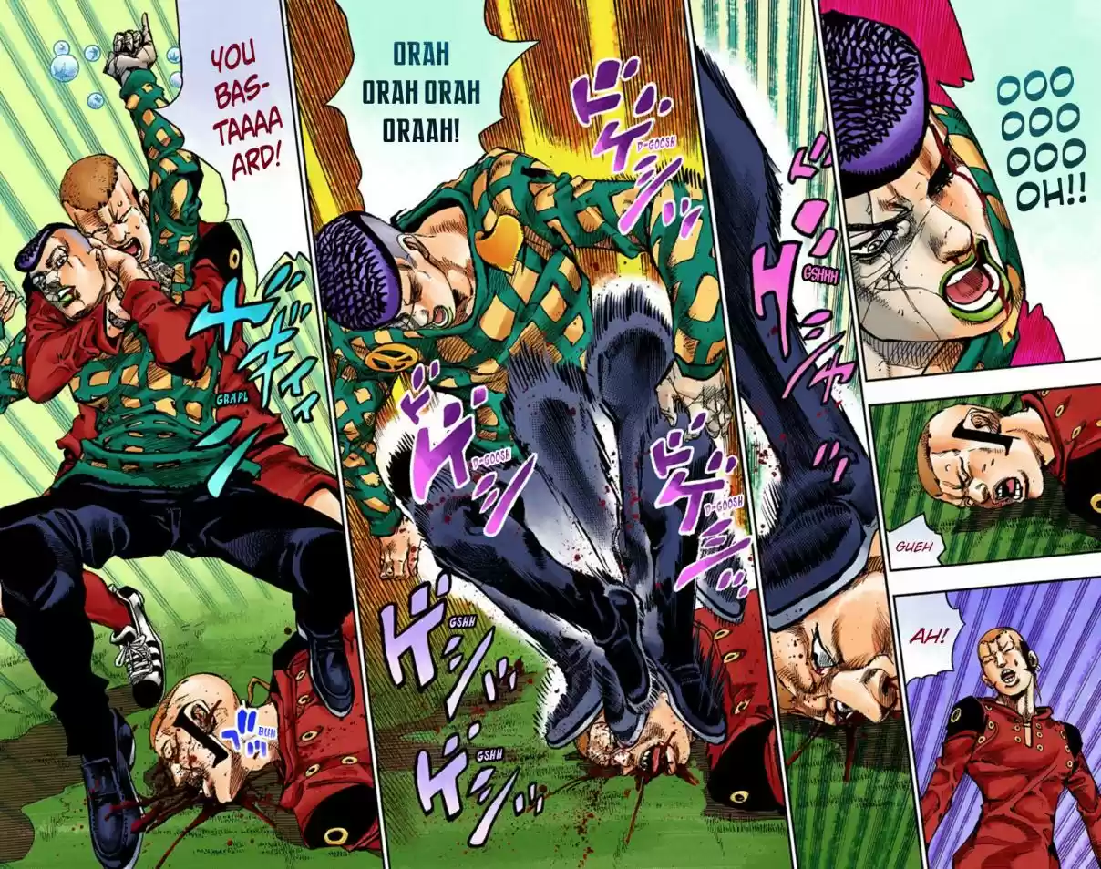 JoJo's Bizarre Adventure Part 8 JoJolion [Official Colored] Vol. 13 Ch. 53 Vitamin C and Killer Queen Part 4